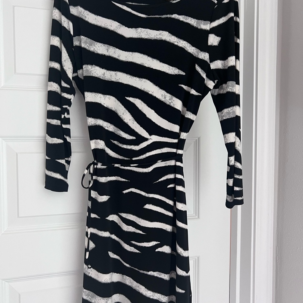 Ivanka Trump Black and White Dress